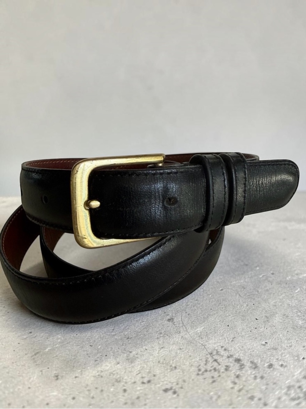 Coach 5700 Men’s Black Leather Belt Size 38/95CM
